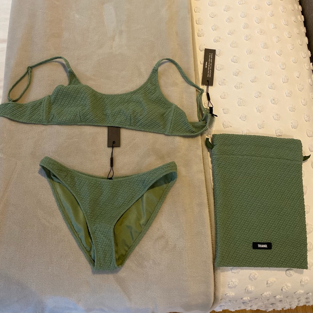 Triangl Maci Khaki Bikini